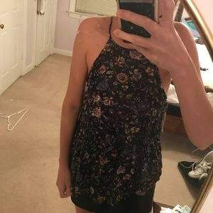 American Eagle Floral Tank